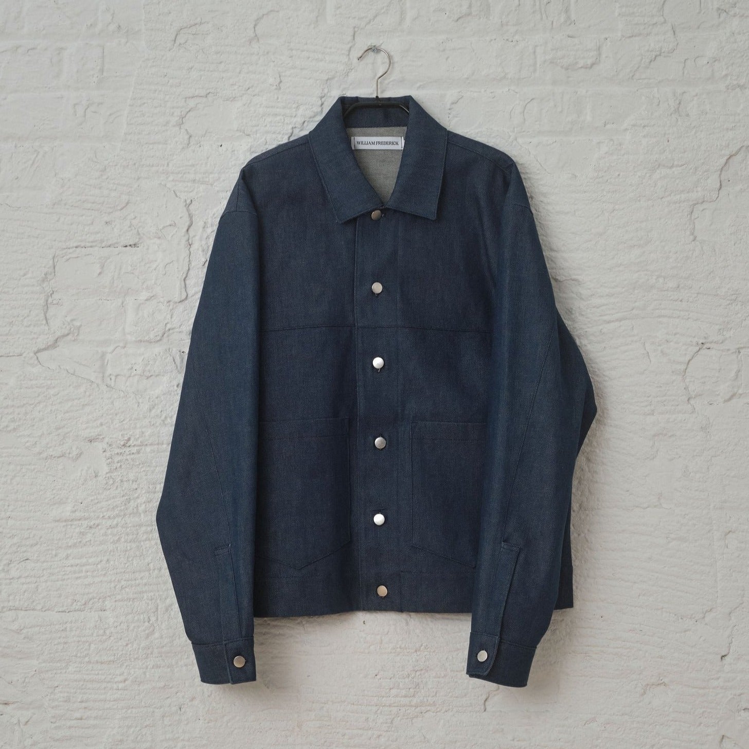 WF Cafe Jacket in Blue Denim