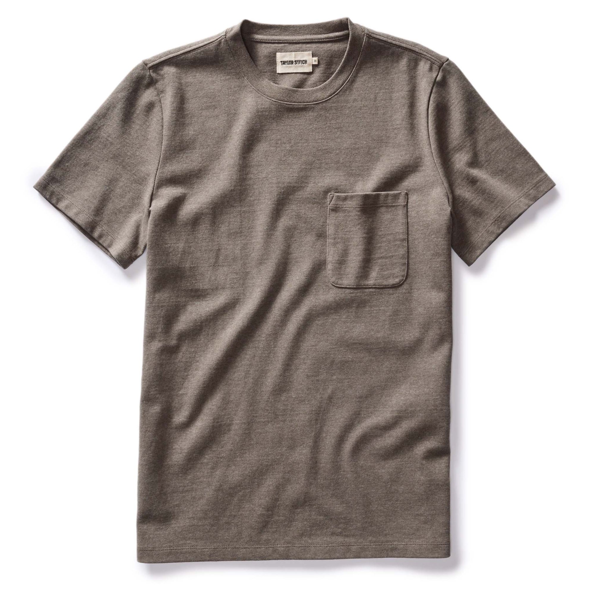 Taylor Stitch - Heavy Bag Tee in Smoked Olive