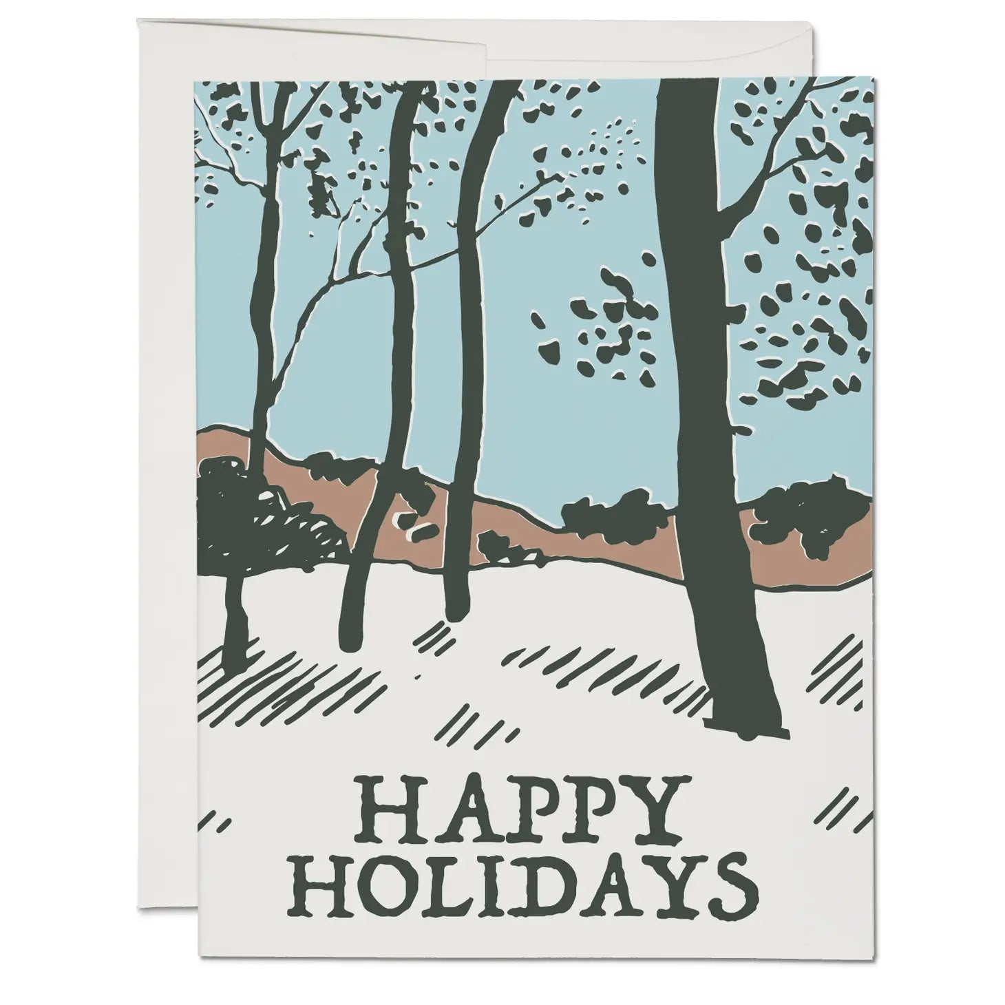 Red Cap Cards - Happy Holidays