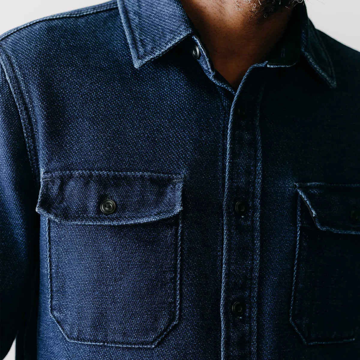 Taylor Stitch - Division Shirt in Indigo Twill