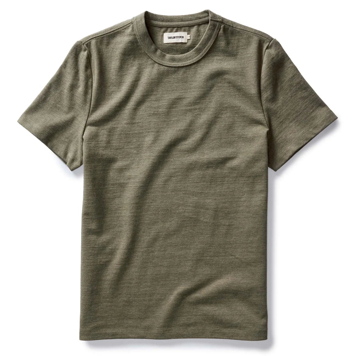 Taylor Stitch - Organic Cotton Shop Tee in Army Twist