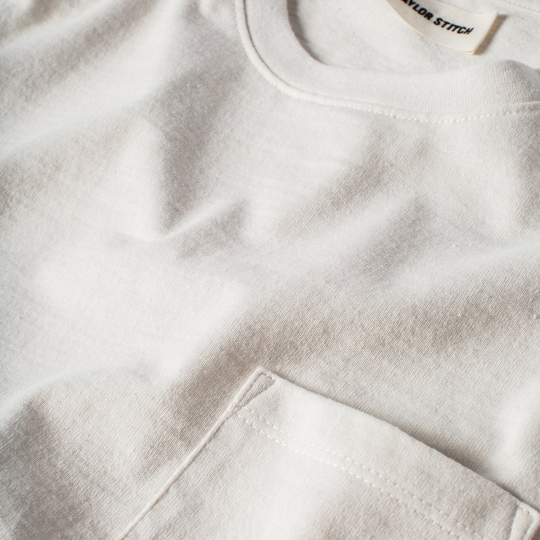 Taylor Stitch - Heavy Bag Tee in Natural