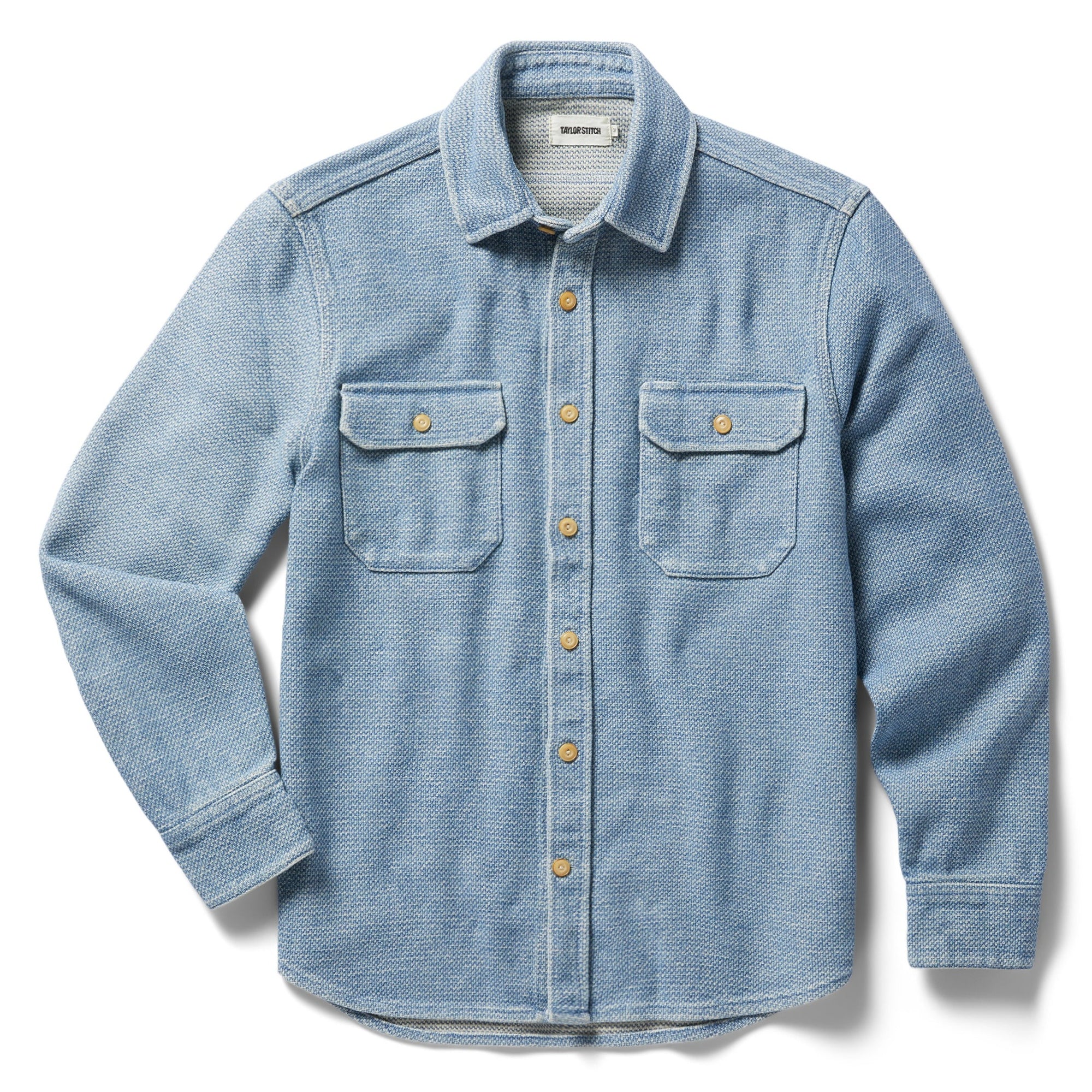 Taylor Stitch - The Division Shirt in Washed Indigo